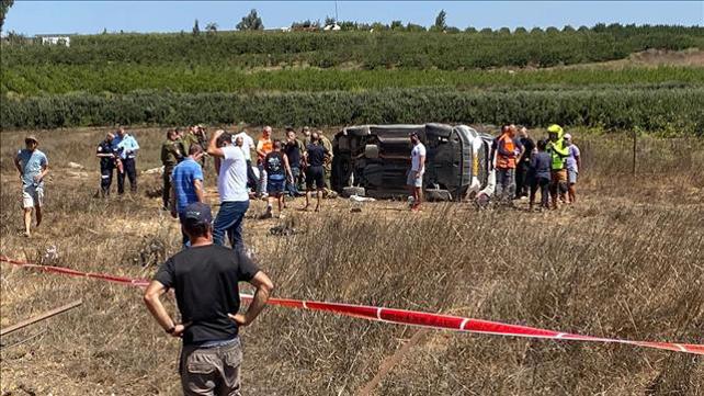 התאונה בגולן, 15.08