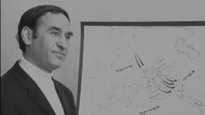 אורי בץ בתחזית מזג האוויר. 31.12.1982
