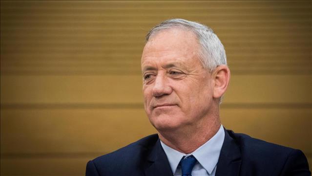 בני גנץ בכנסת ביום שני 12.6