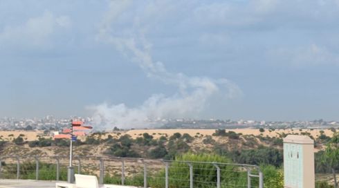 סמוך לגבול עם ישראל: הג'יהאד האיסלמי פתח באימון בעזה שכולל ירי רקטות לים