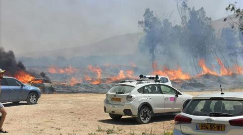 שריפות בצפון: מטיילים פונו מהסחנה, ביישוב ראמה פונו יותר מ-50 משפחות