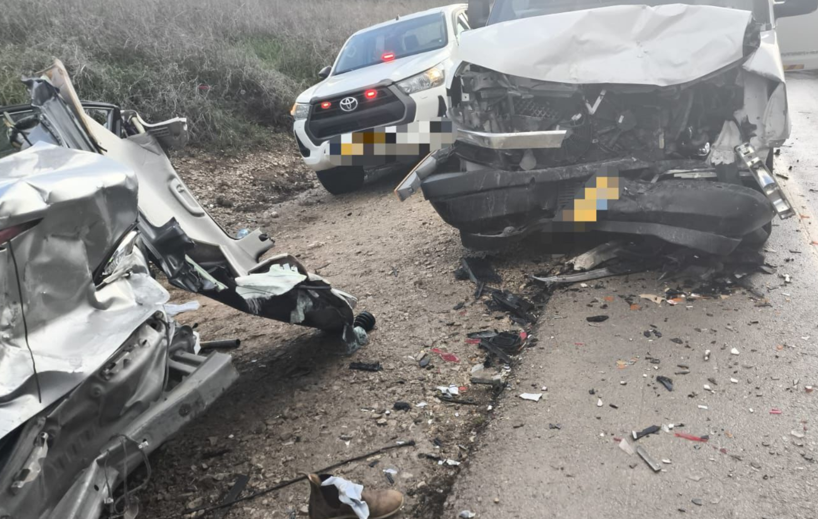 תאונת דרכים בכביש 35 סמוך לצומת נחושה