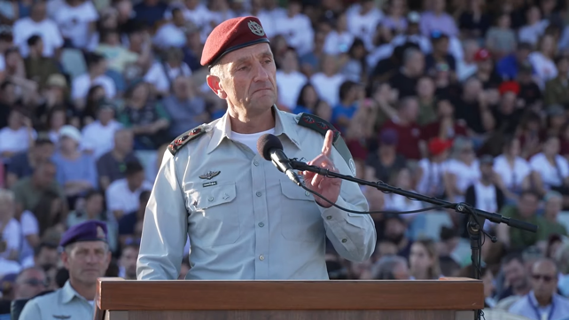 הרמטכ"ל הרצי הלוי בטקס סיום קורס קצינים 28.06.23