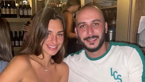 רועי שלו ובת זוגו מפל אדם