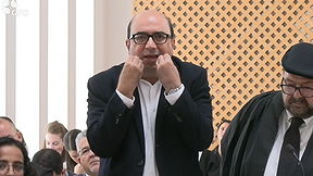 سامي ابو شحادة امام المحكمة
