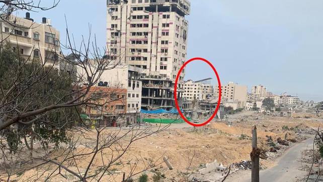 בניין אלח'דיר בשכונת א-רימל, עזה