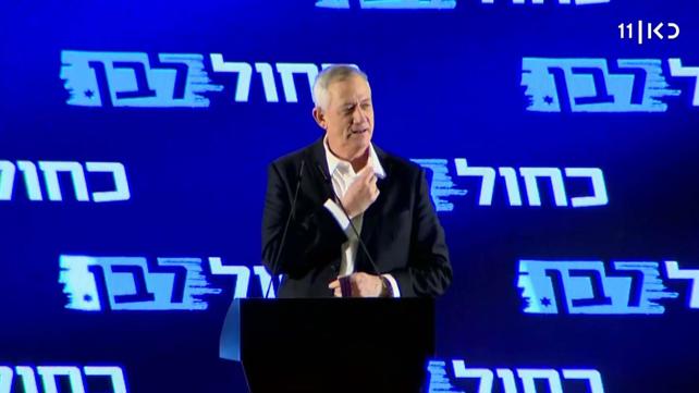 "בואו ננסה לא להדליף": הקלטות ממפגש המטה הסגור של כחול לבן
