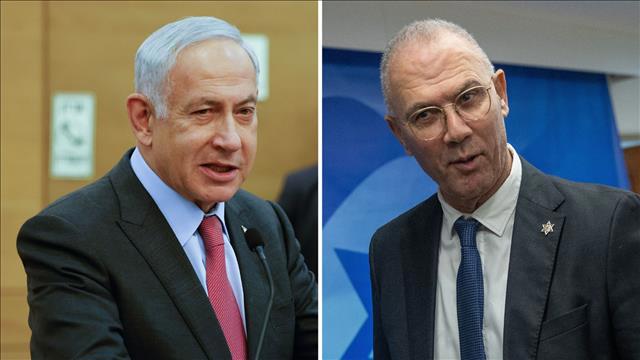 בנימין נתניהו ויוסי שלי