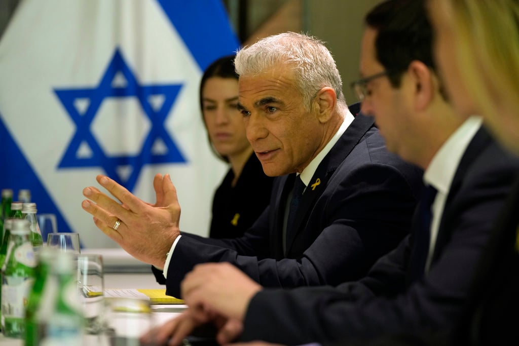 ראש האופוזיציה יאיר לפיד, פברואר 2024