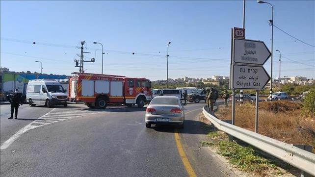 נסיון פיגוע דקירה צומת העוקפים 5.10.20