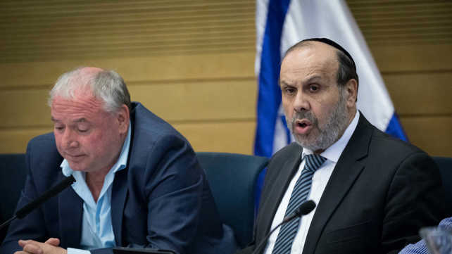 השר דוד אזולאי וח"כ דודי אמסלם