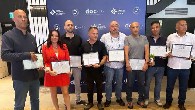 עיתונאי תאגיד השידור הישראלי, במעמד קבלת פרס אורי אבנרי, 31.05.24