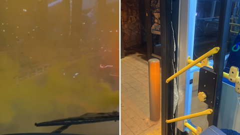 תקיפת נהגי אוטובוס בירושלים