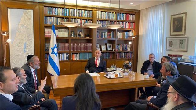 נתניהו עם ראשי בלוק הימין 