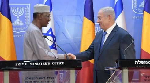 ביקור היסטורי: נתניהו ממריא לצ'אד