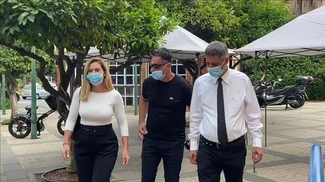 רונן ביטי, אביה של עדי ביטי, מגיע לביהמ"ש בכפ"ס להשמעת גזר דינו 06.08.20