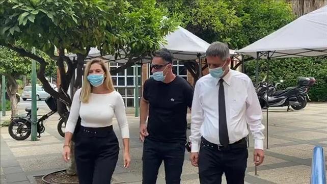 רונן ביטי, אביה של עדי ביטי, מגיע לביהמ"ש בכפ"ס להשמעת גזר דינו 06.08.20
