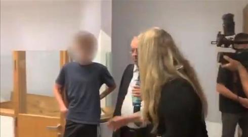 הקטין שהרכיב את ארי נשר על אופניו: "לא זוכר את התאונה" (1)