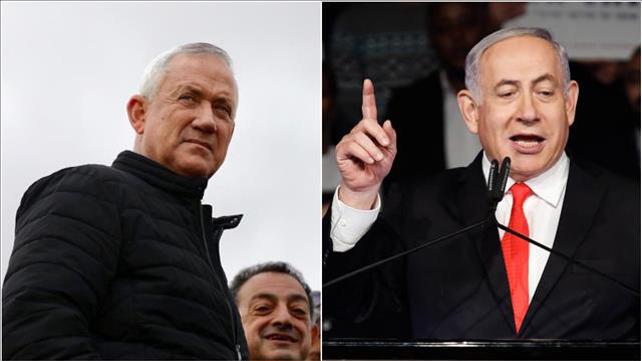נתניהו בהשקת הקמפיין וגנץ בביקור בבקעה