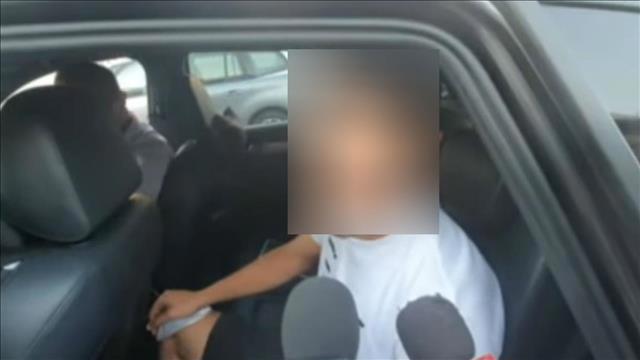החשוד באונס בקפריסין עם שחרורו, יולי 2019