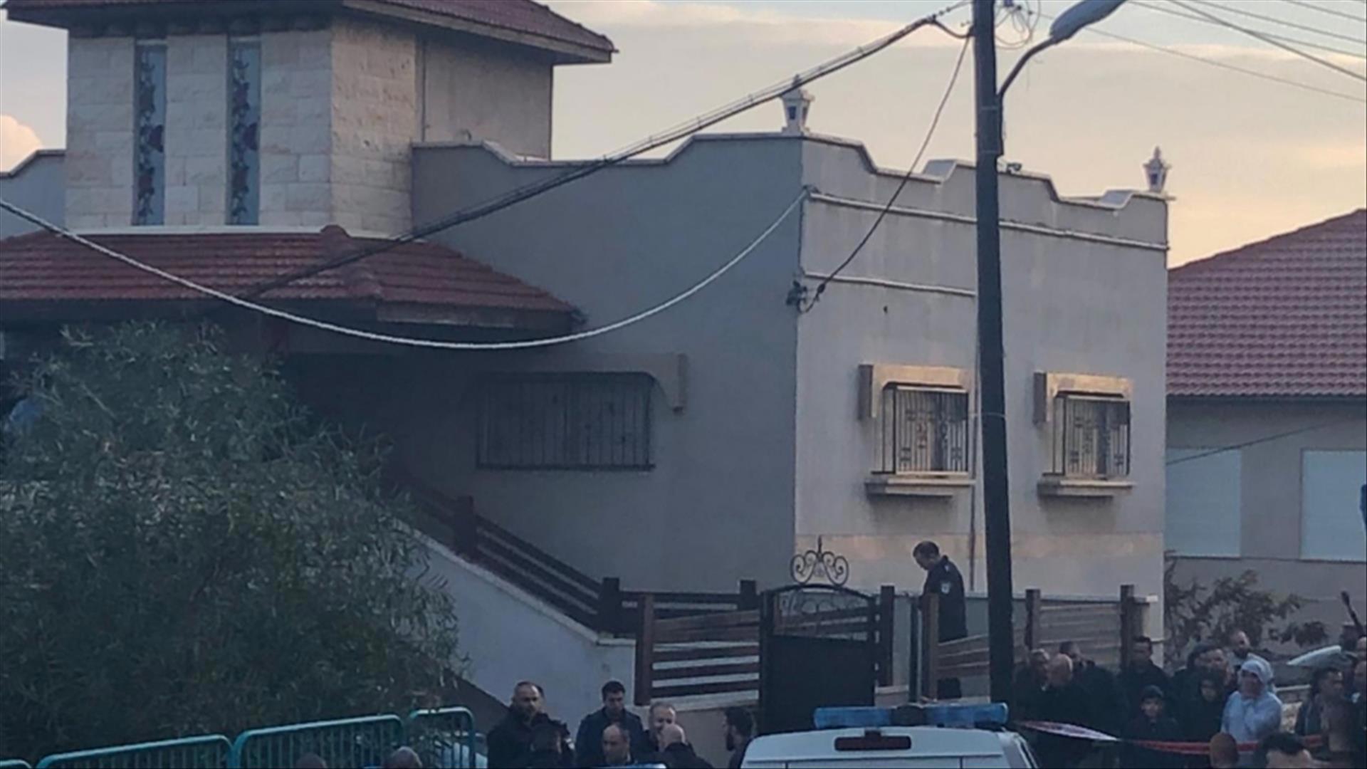 זירת רצח מוחמד אבו זינה בכפר סאלם, פברואר 2019