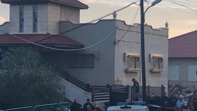 זירת רצח מוחמד אבו זינה בכפר סאלם, פברואר 2019
