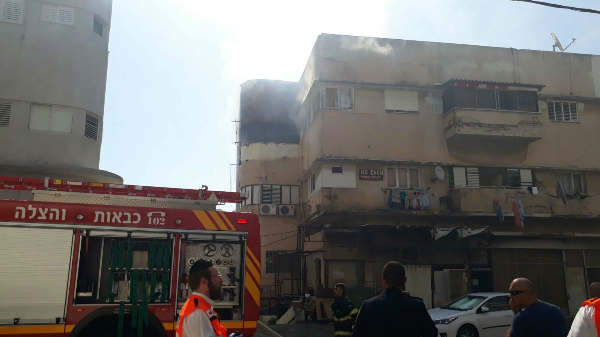 זירת הרצח בחיפה