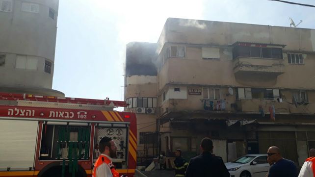 זירת הרצח בחיפה