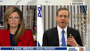 הנשיא יצחק הרצוג בריאיון לרשת פוקס ניוז, פברואר 2025