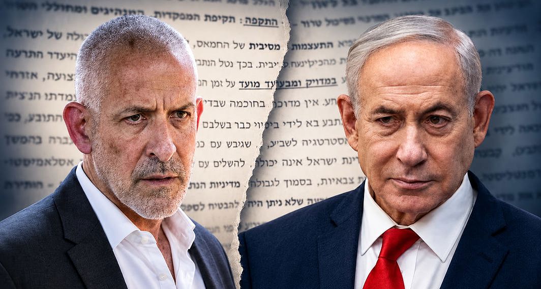ראש הממשלה בנימין נתניהו וראש שב"כ לשעבר רונן בר
