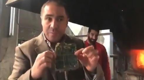 תיעוד סורי: "זה האזור שהופצץ על ידי ישראל"