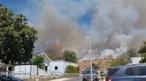 יום קרב נוסף בצפון: מטחים ללא אזעקות, שריפות - והופעות שבוטלו