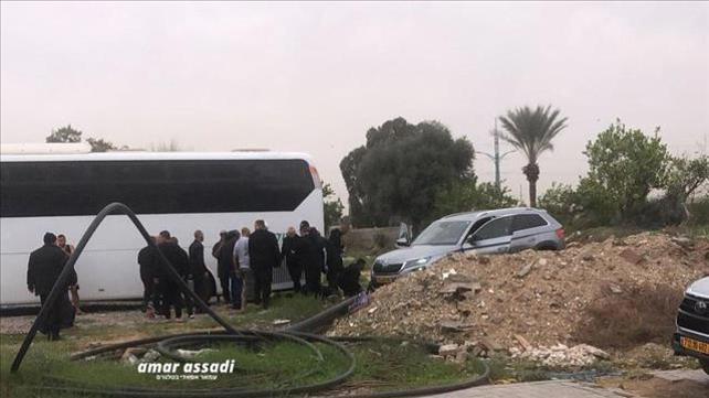 זירת הירי בלוד, 07.12