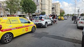 ילדה נפלה מגובה בתל אביב בערב שבועות