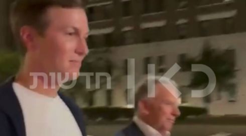 תיעוד בלעדי: וויטקוף וקושנר יצאו מפגישה נוספת במלון של נתניהו