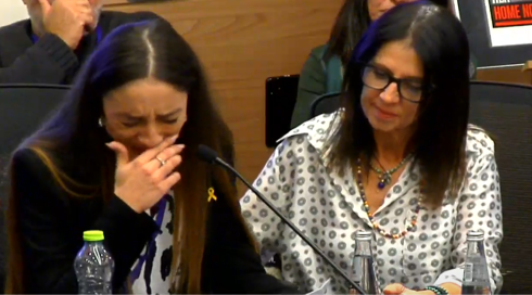 טאיסיה זמולוצקי בדיון בכנסת: "באתי בשם כל הנערות המוצללות"