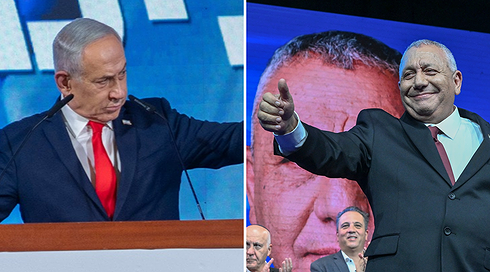 איזנקוט ונתניהו ערב הבחירות