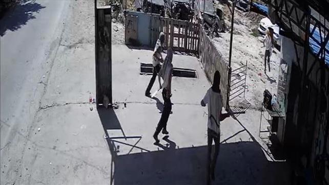 תקיפה במוסך ליד שכם