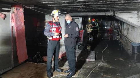 גבר כבן 60 נהרג בשריפה בבניין מגורים בירושלים