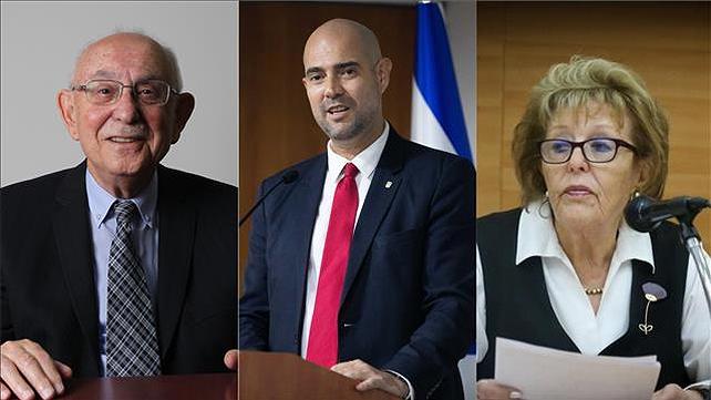 עדנה ארבל, אמיר אוחנה ואליעזר גולדברג