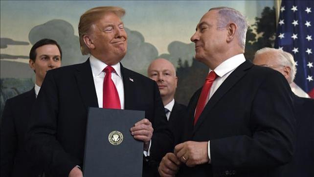 דונלד טראמפ ובנימין נתניהו