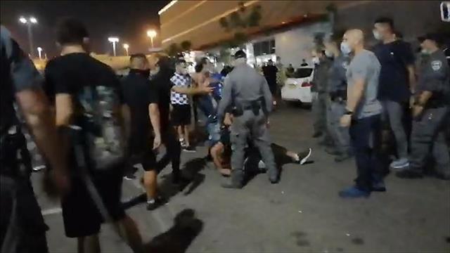 עימותים מחוץ למשחק כדורגל 27.06.20