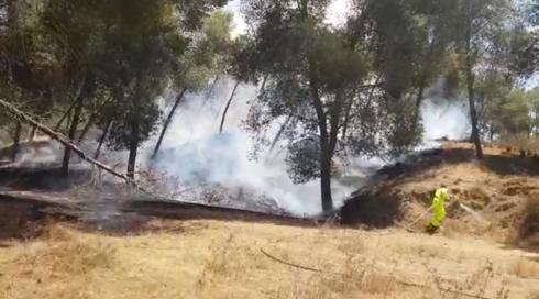 הסלמה בדרום: מהבוקר - 28 שריפות בעוטף עזה