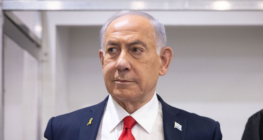 ראש הממשלה בנימין נתניהו בבית המשפט המחוזי בתל אביב, בחודש אוקטובר