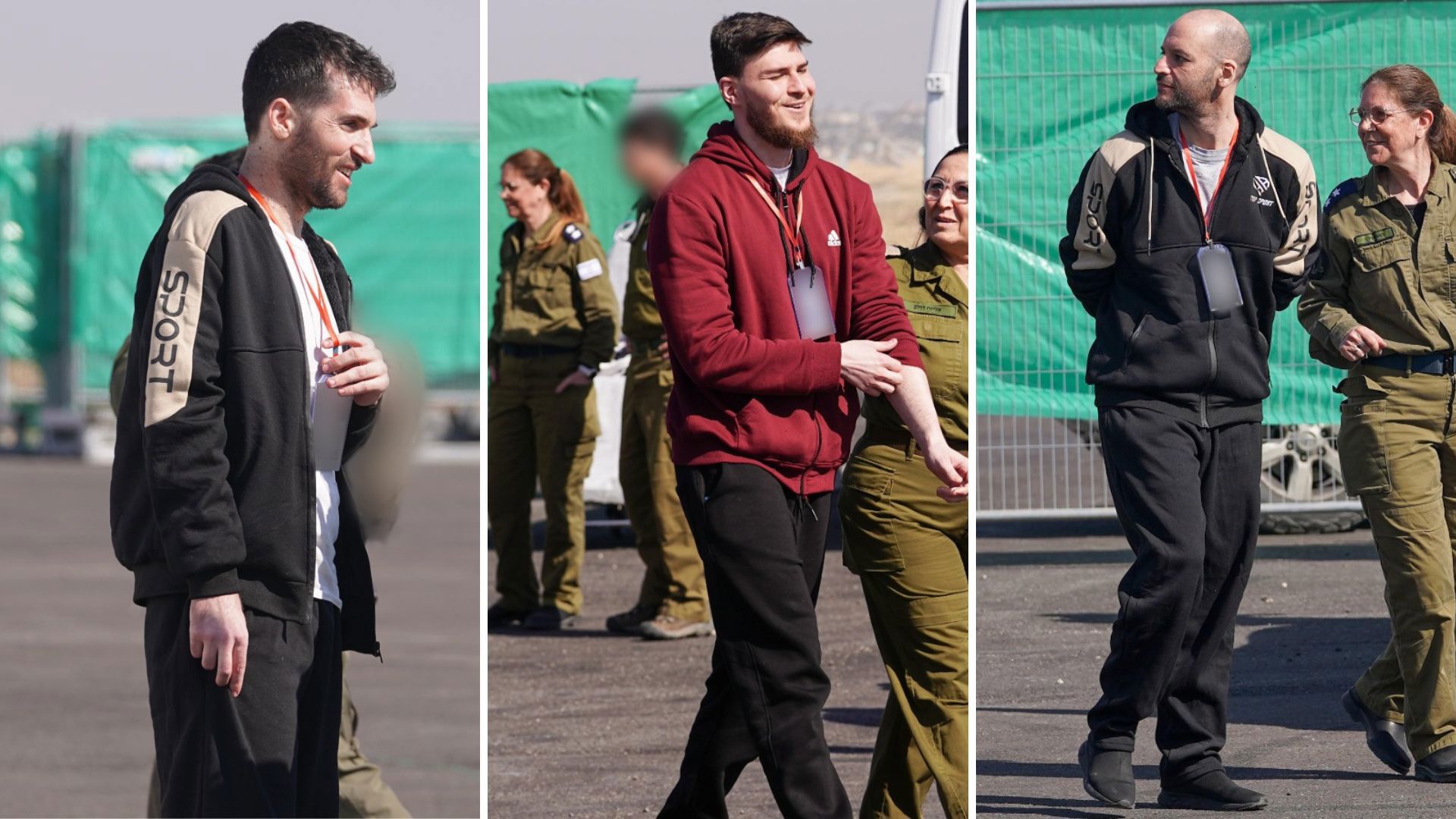 יאיר הורן, סשה טרופנוב ושגיא דקל חן שבו לישראל