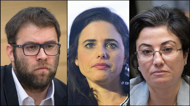 חנין זועבי, איילת שקד, אורן חזן