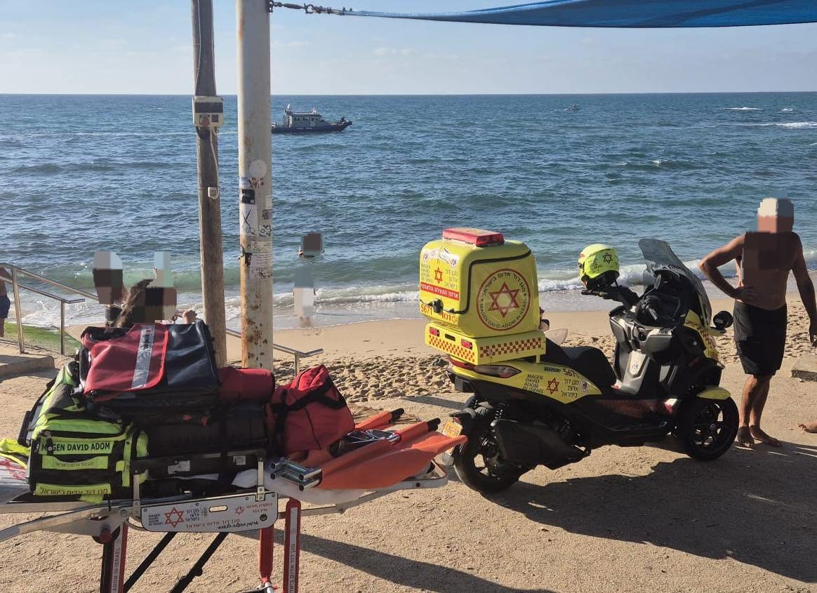 אזור החוף הלא מוכרז סמוך לפלמחים שבו נעדר הנער