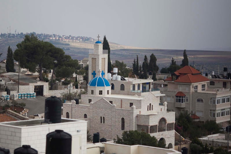 כפר טייבה הסמוך לרמאללה