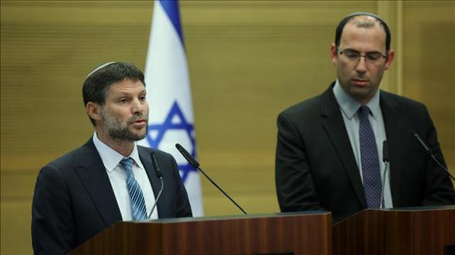 סמוטריץ' ורוטמן בהצהרות בכנסת 21.02.23