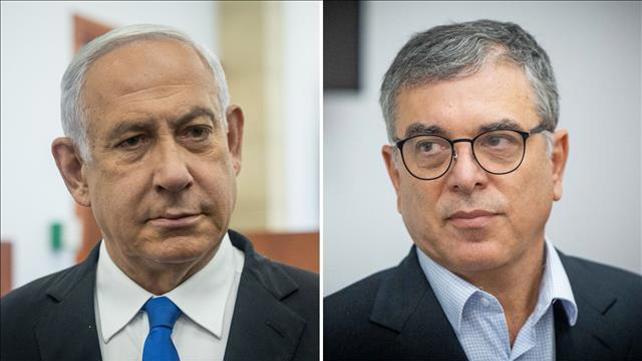 שלמה פילבר ובנימין נתניהו בבית המשפט, מאי 2022
